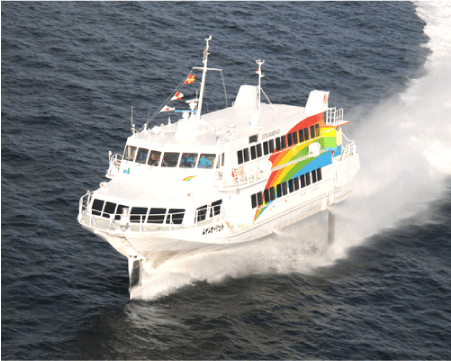 超高速船レインボージェット